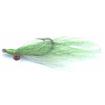 green-white clouser's minnow